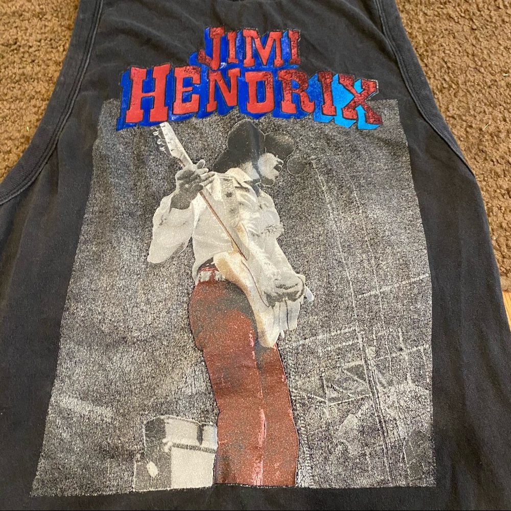 Jim’s Hendrix distressed body suit